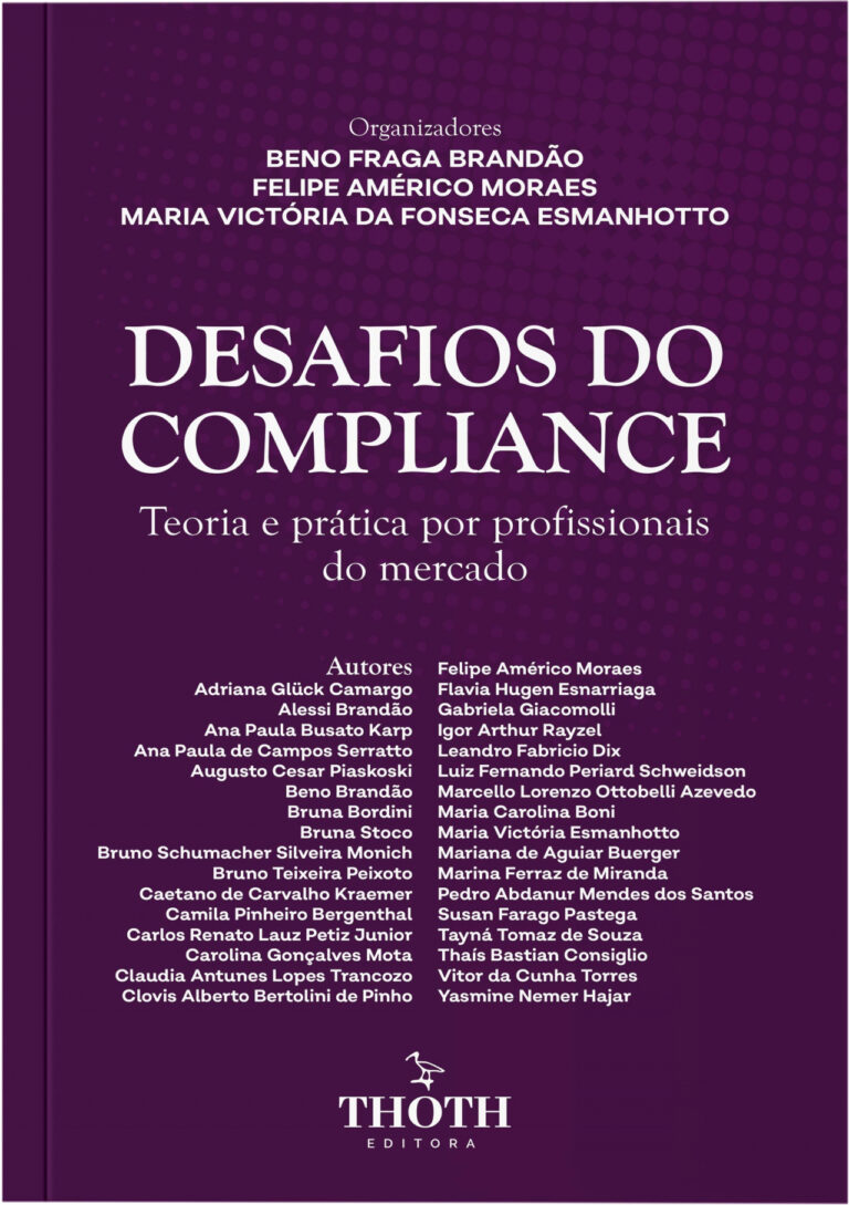 Capa do livro Desafios do Compliance: Teoria e Pr&aacute;tica por Profissionais do Mercado
